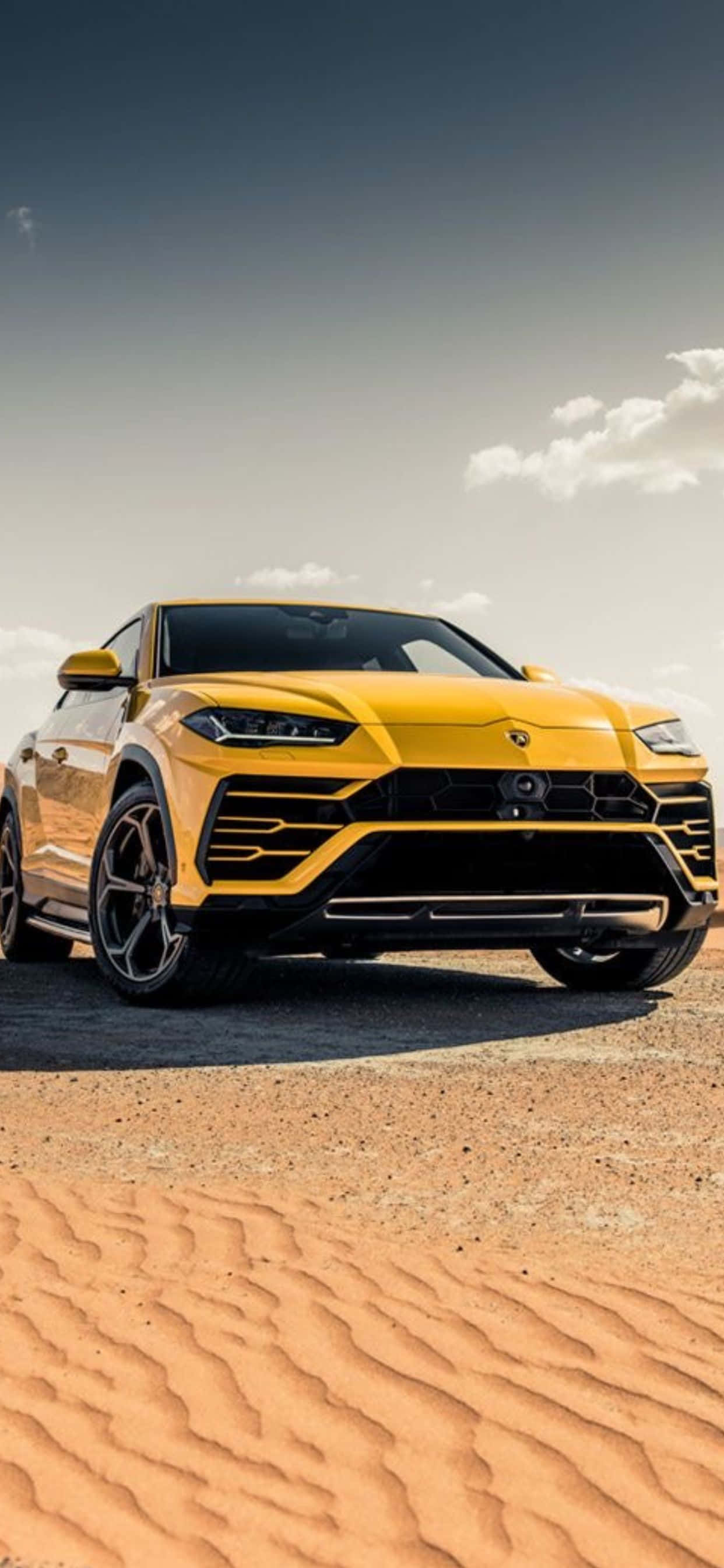 iPhone XS Max Lamborghini Urus Background Muurpapier