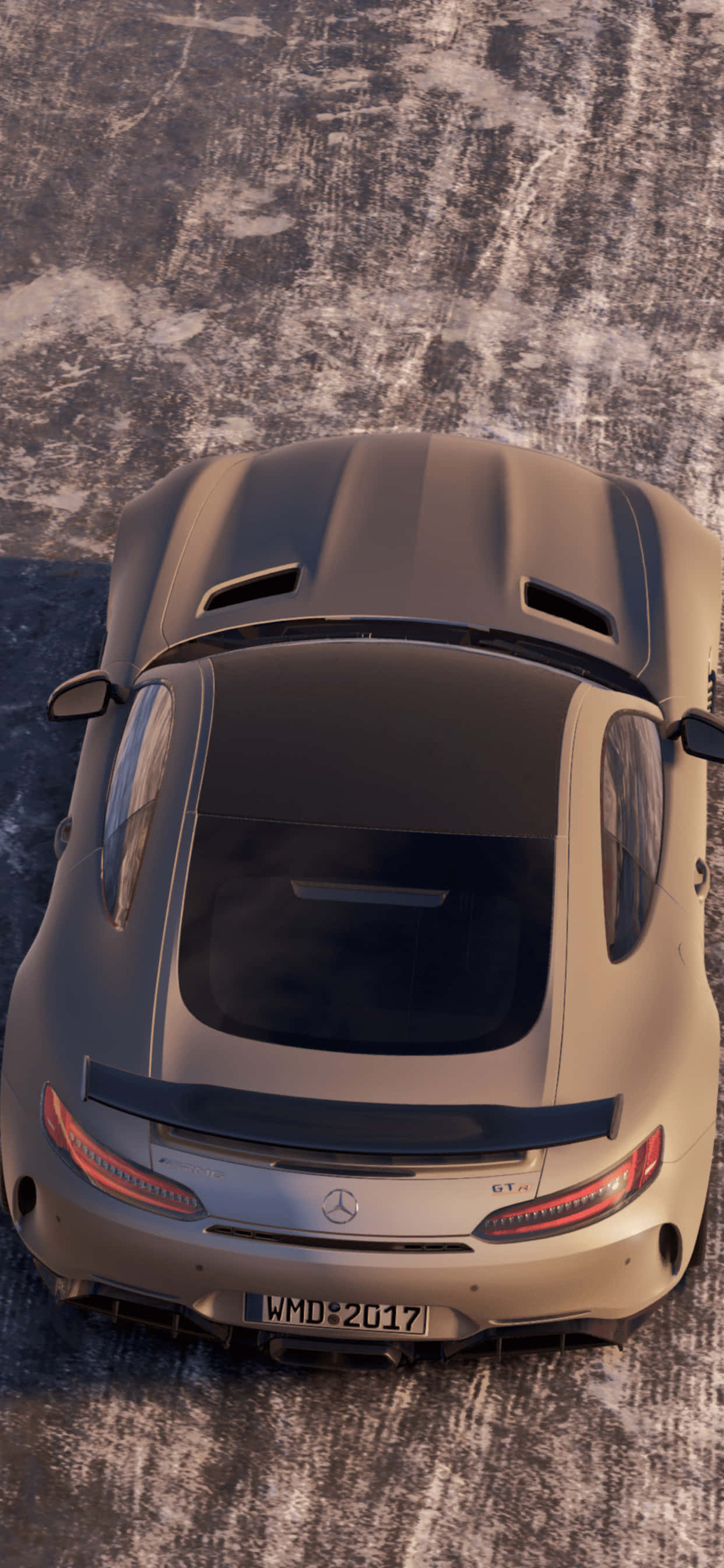 iPhone XS Max Project Cars 2 Mat Mercedes-AMG AMG GT Agtergrond Muurpapier
