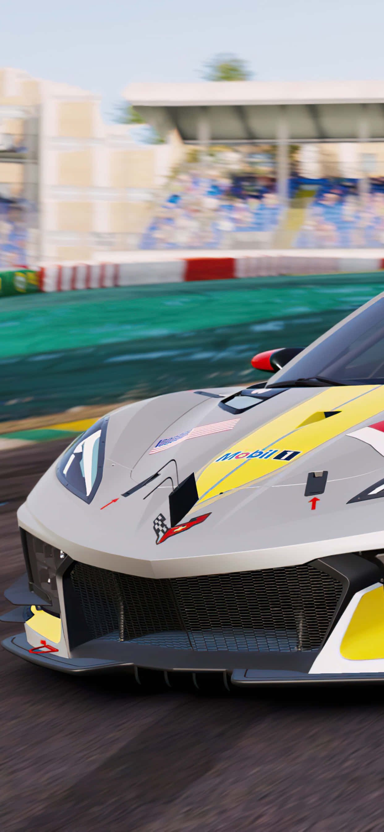 iPhone XS Max Project Cars 2 Grys Lamborghini V12 Agtergrond Muurpapier