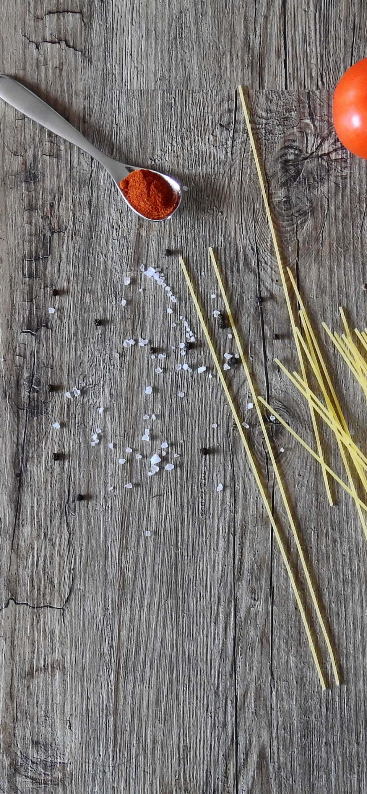 iPhone Xs Pasta Agtergrond Muurpapier