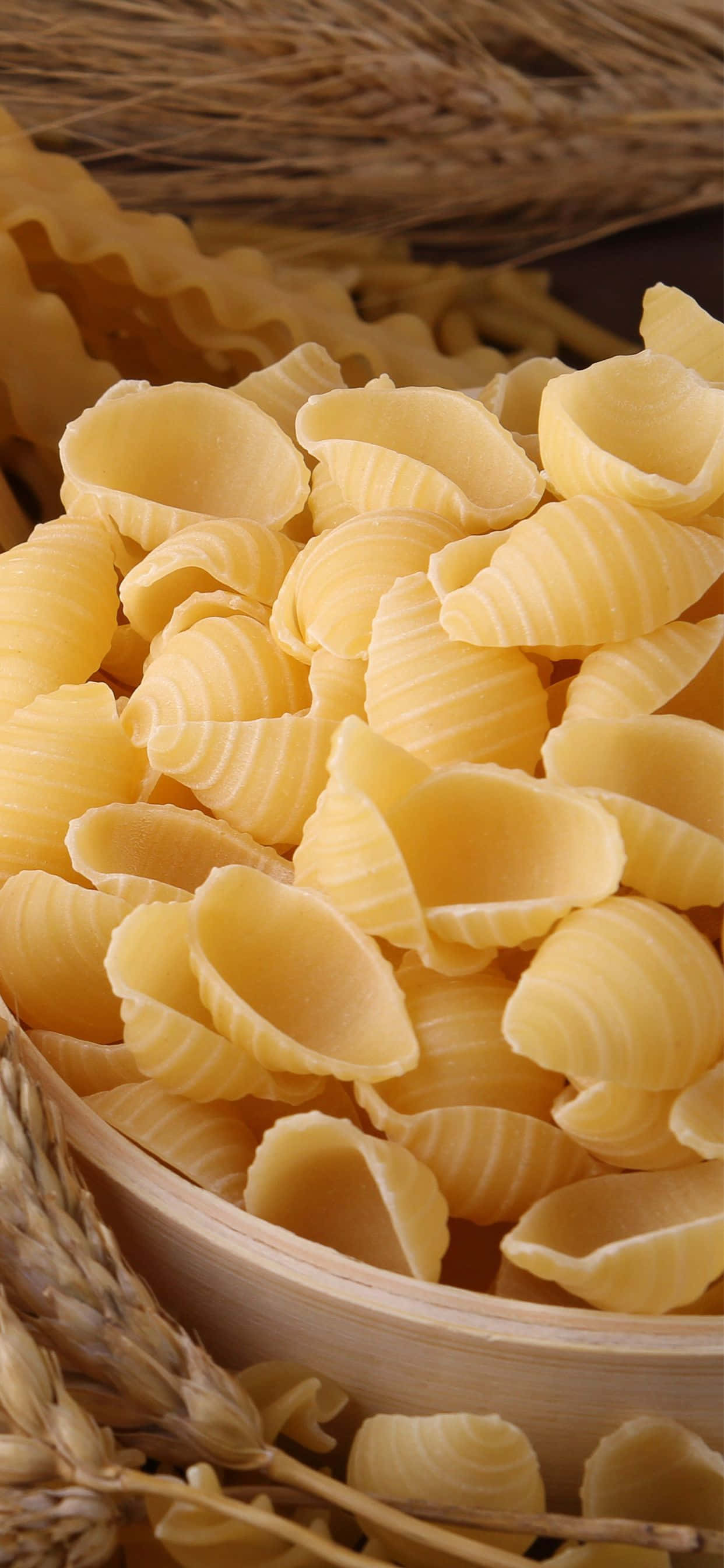 iPhone Xs Pasta Agtergrond Muurpapier