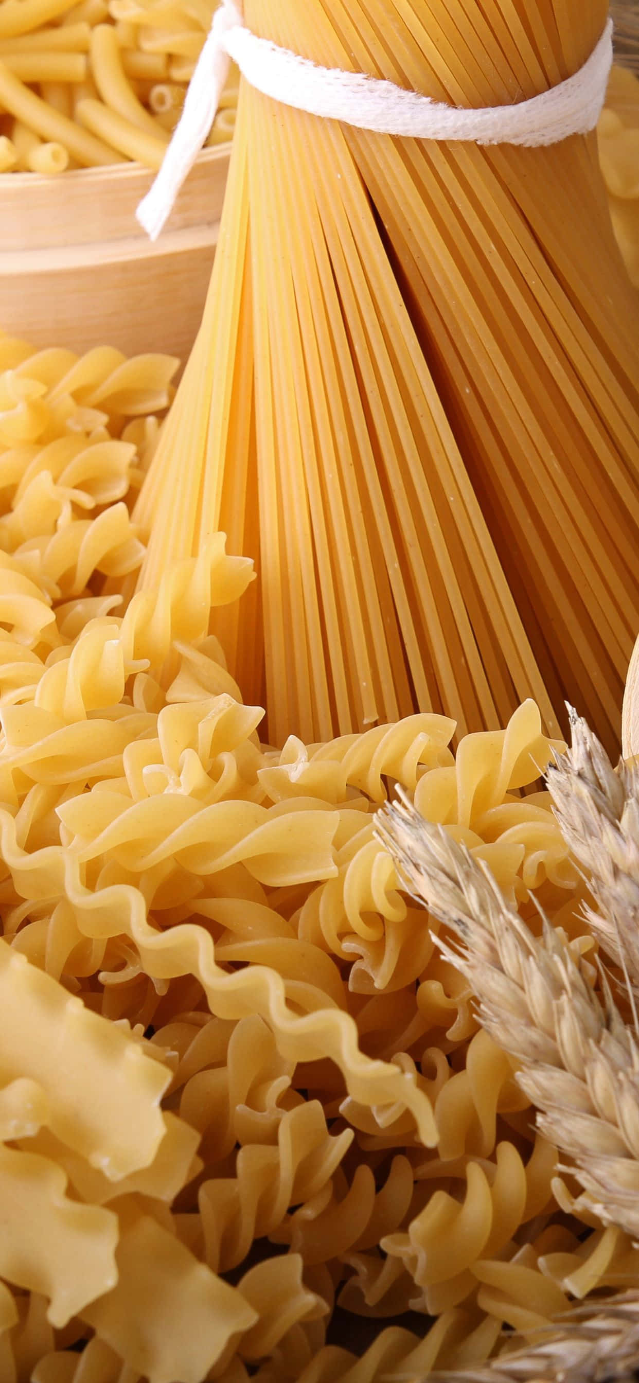 iPhone Xs Pasta Agtergrond Muurpapier