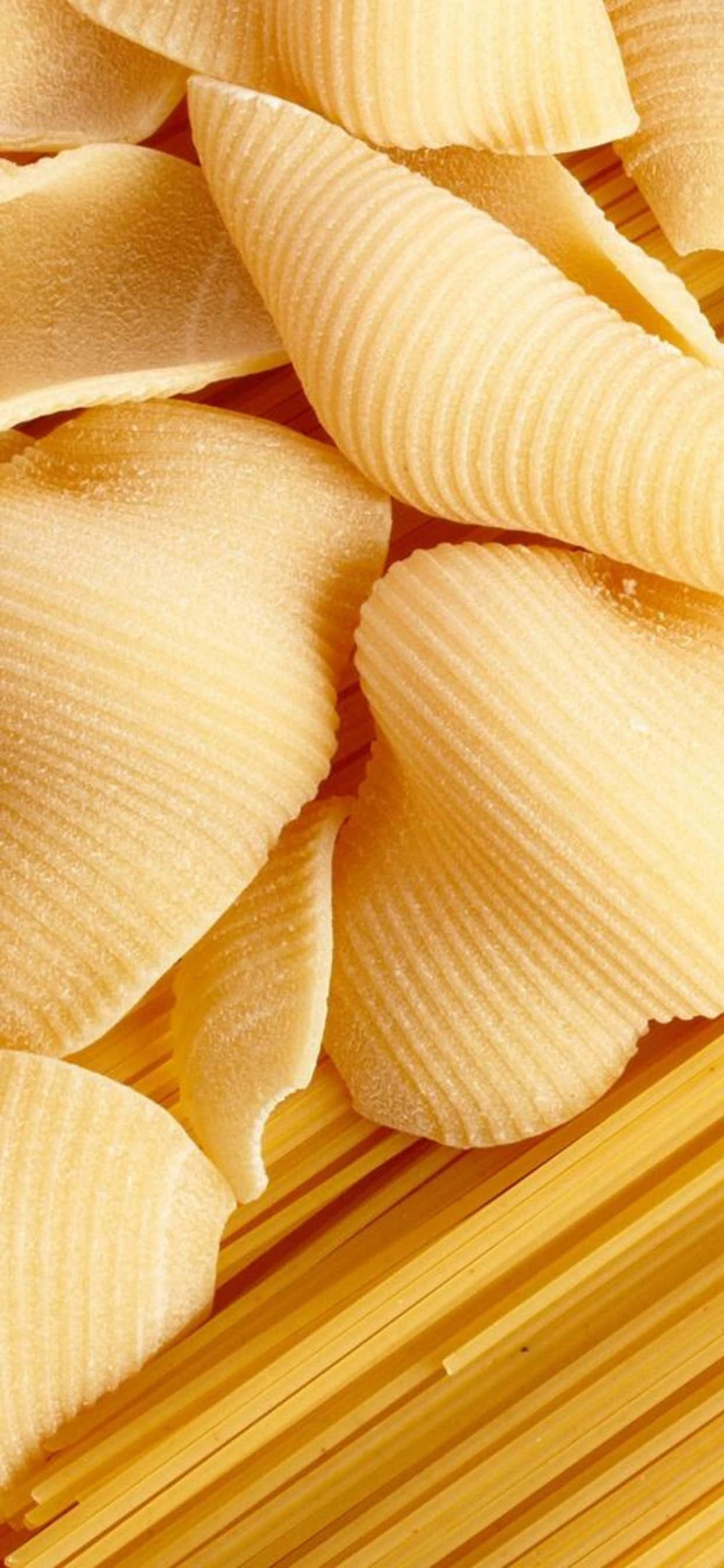 iPhone XS Pasta-agtergrond Muurpapier