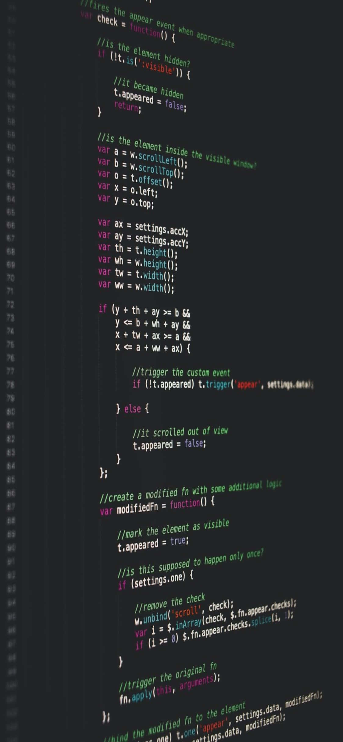 iPhone Xs Programmeringsagtergrond Taalprogrammering Muurpapier