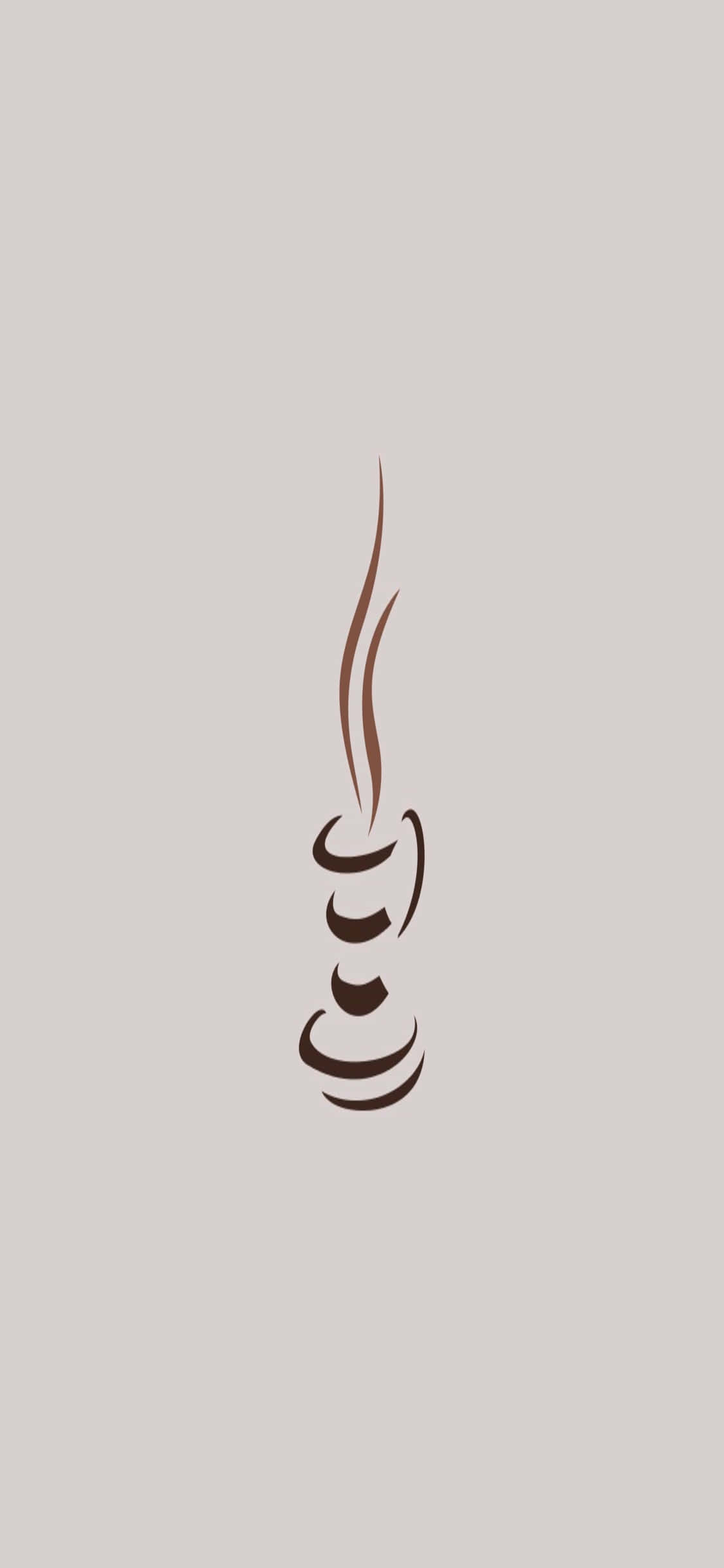 iPhone Xs Programmeringsagtergrond Java Logo Muurpapier