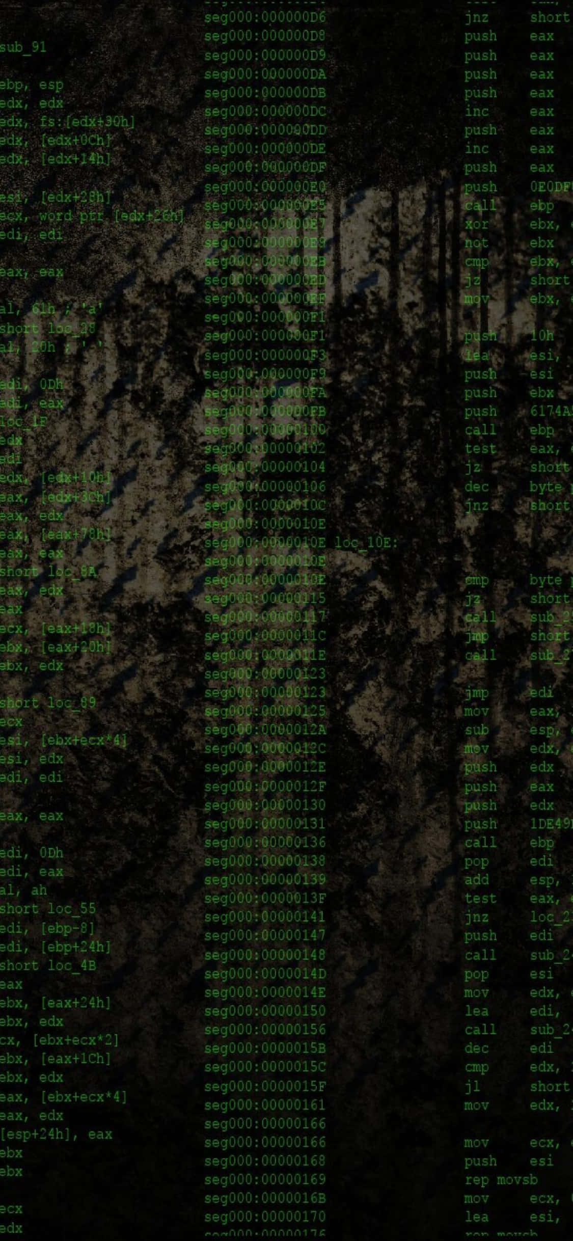 iPhone Xs Programmeringsagtergrond Naatlose Kode Muurpapier