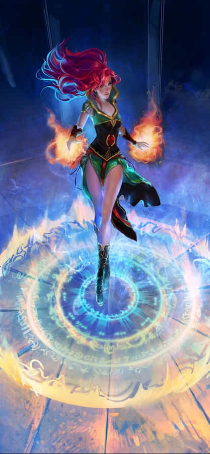 iPhone Xs Runescape Agtergrond Ariane die Towenares Muurpapier