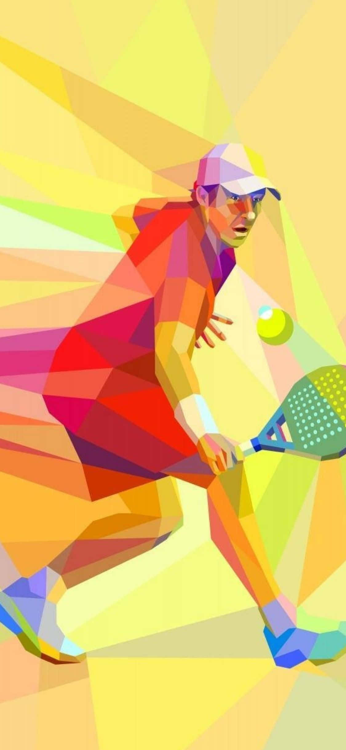 iPhone Xs Tennis-agtergrond Muurpapier