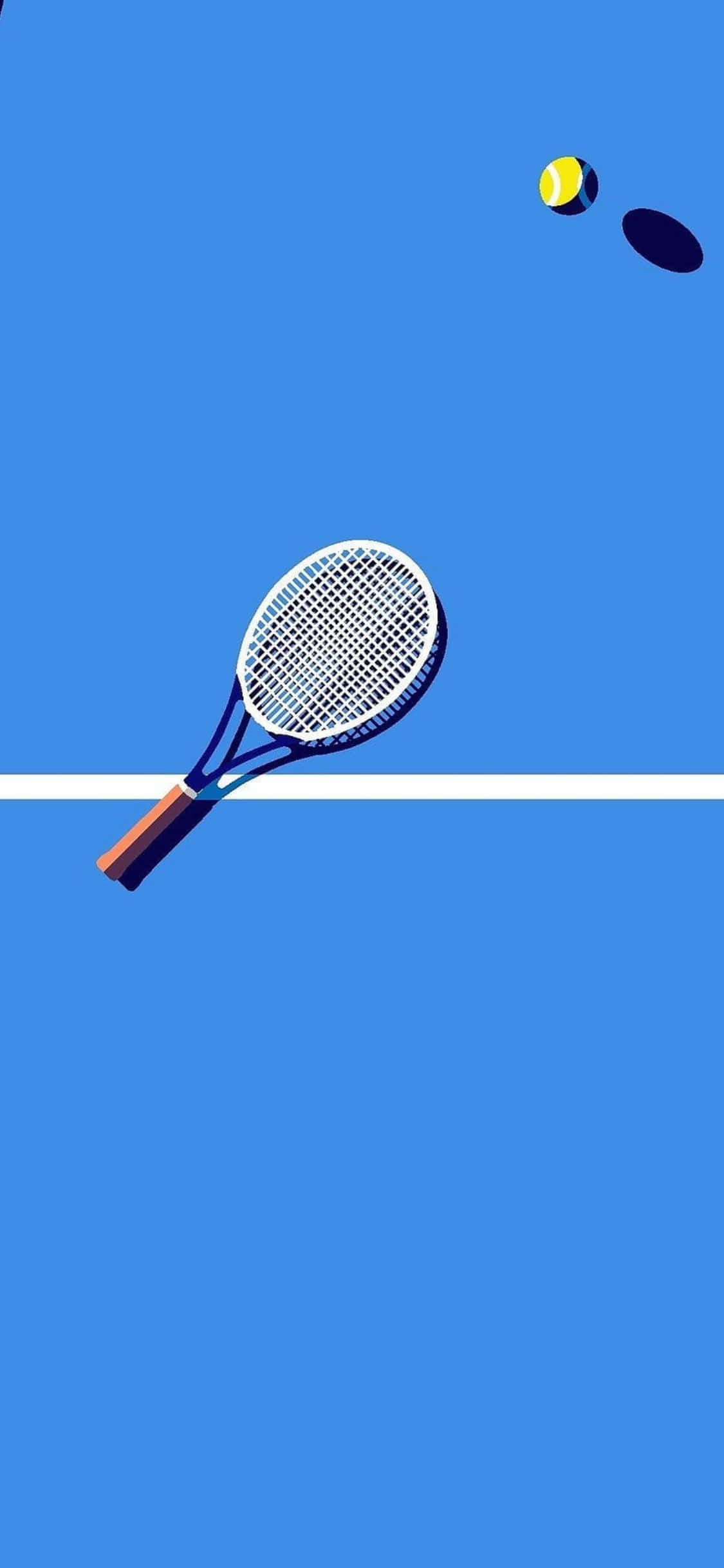 iPhone Xs Tennis-agtergrond Muurpapier