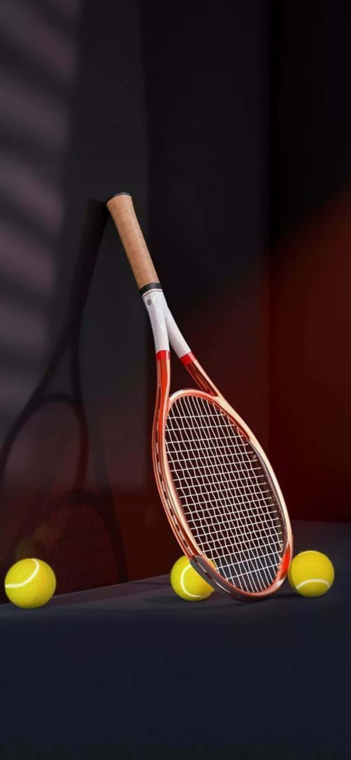 iPhone Xs Tennis Agtergrond Muurpapier
