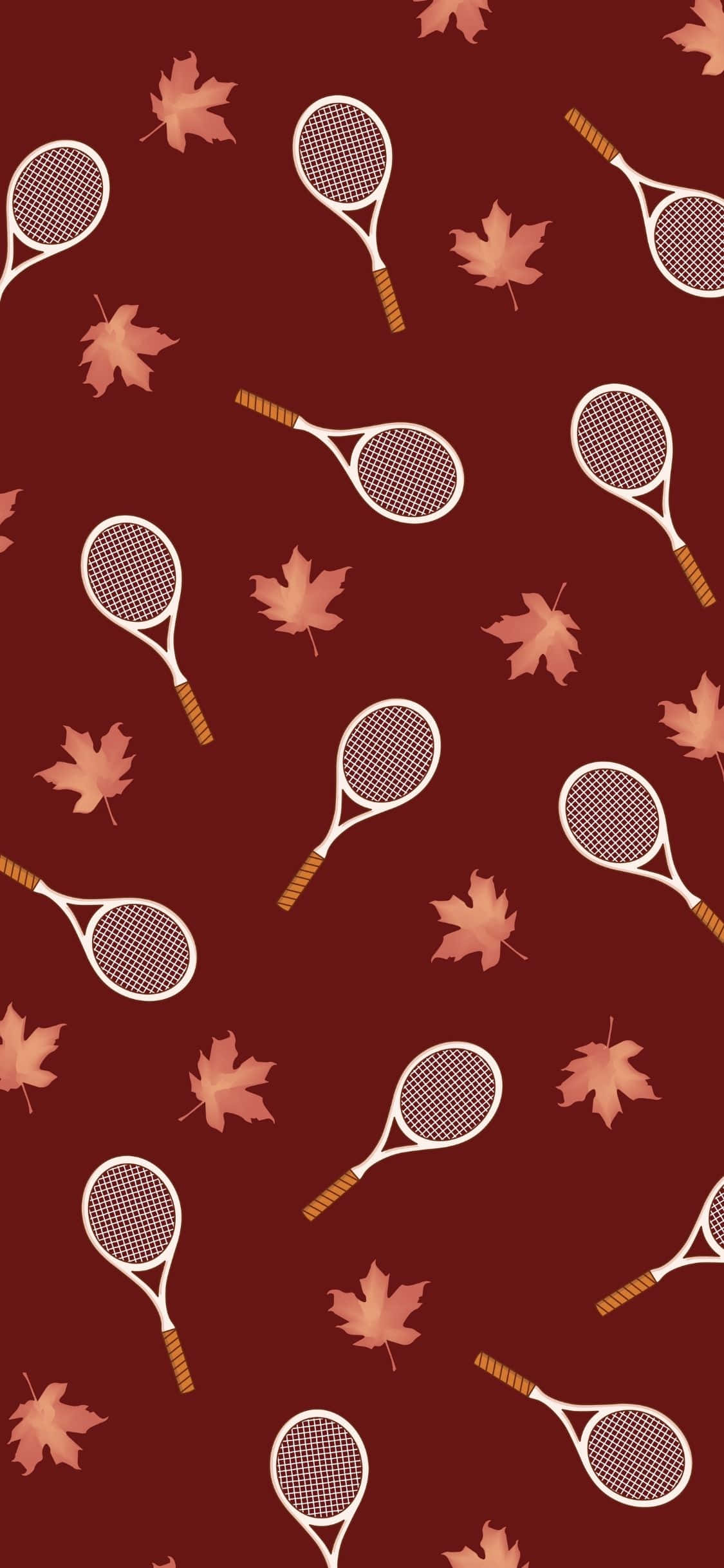 iPhone Xs Tennis Agtergrond Muurpapier