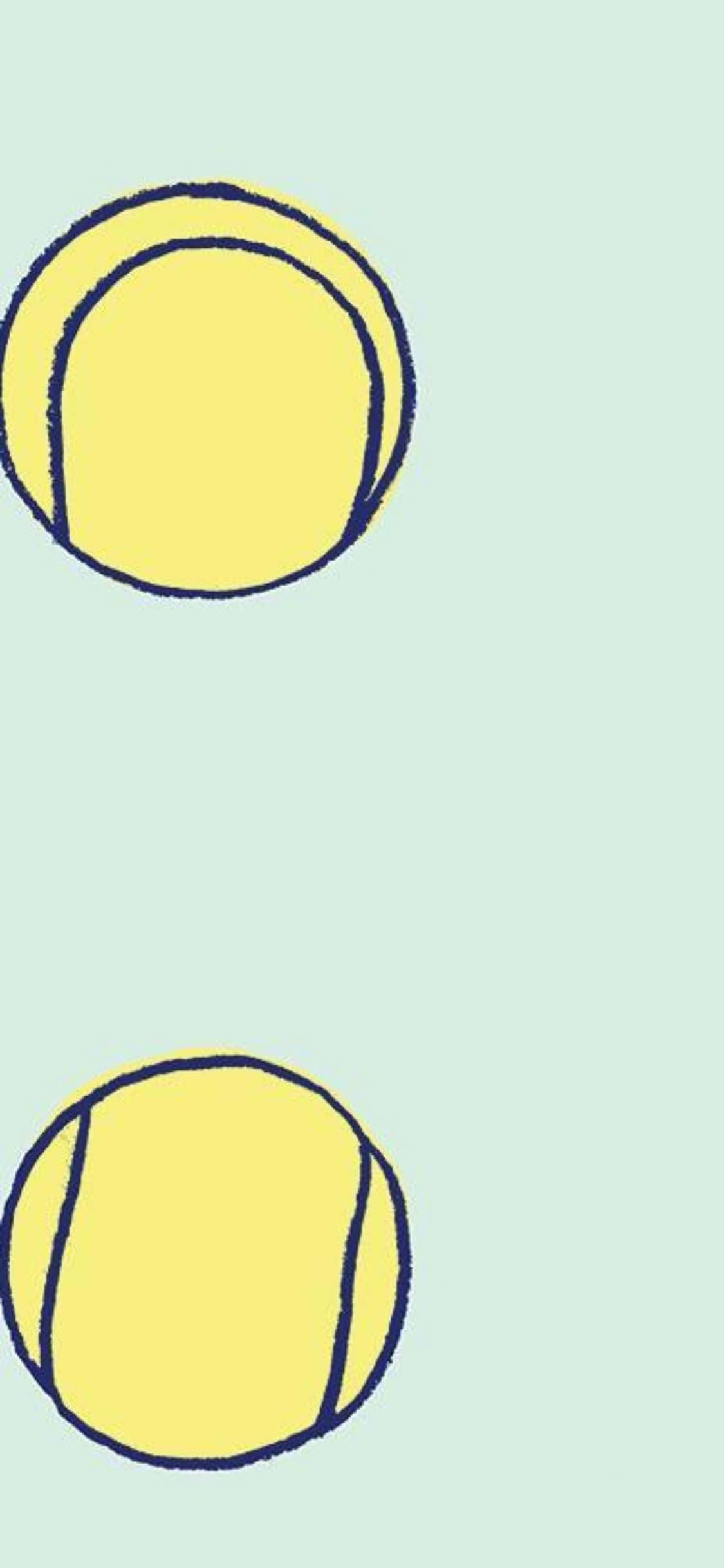 iPhone Xs Tennis Agtergrond Muurpapier
