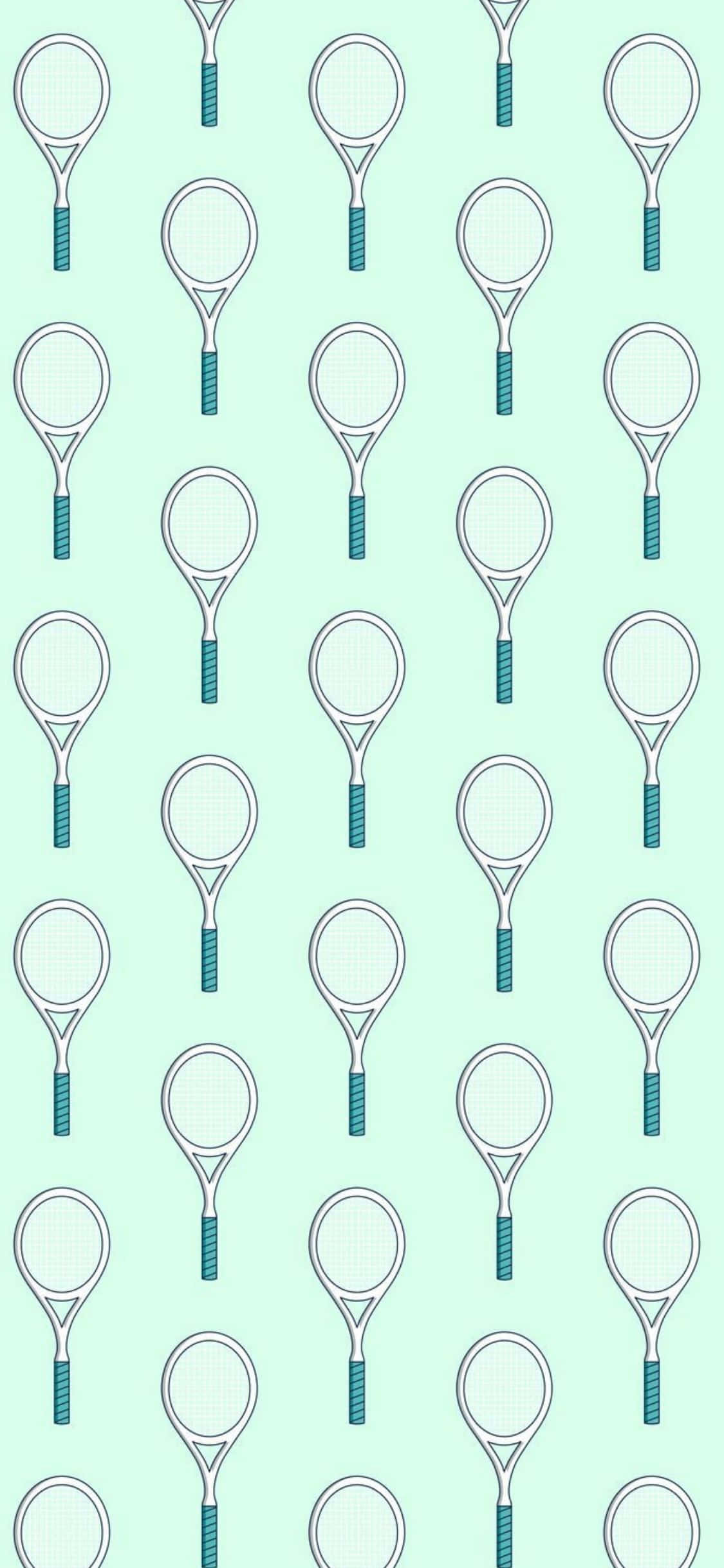 iPhone Xs Tennis Agtergrond Muurpapier