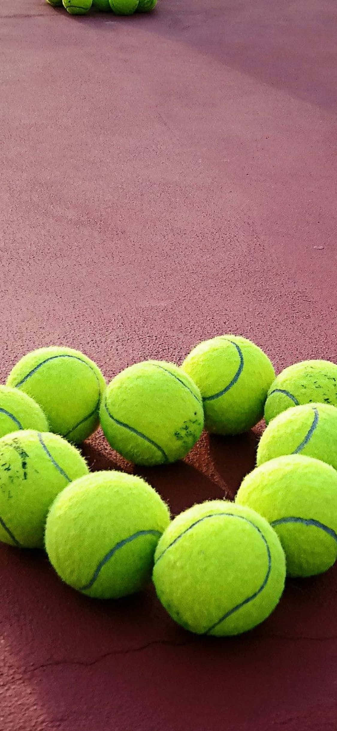 iPhone Xs Tennis-agtergrond Muurpapier