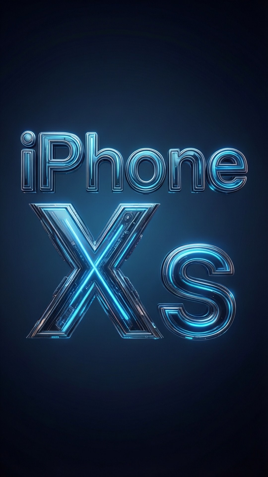 iPhone Xs Tipografie Muurpapier