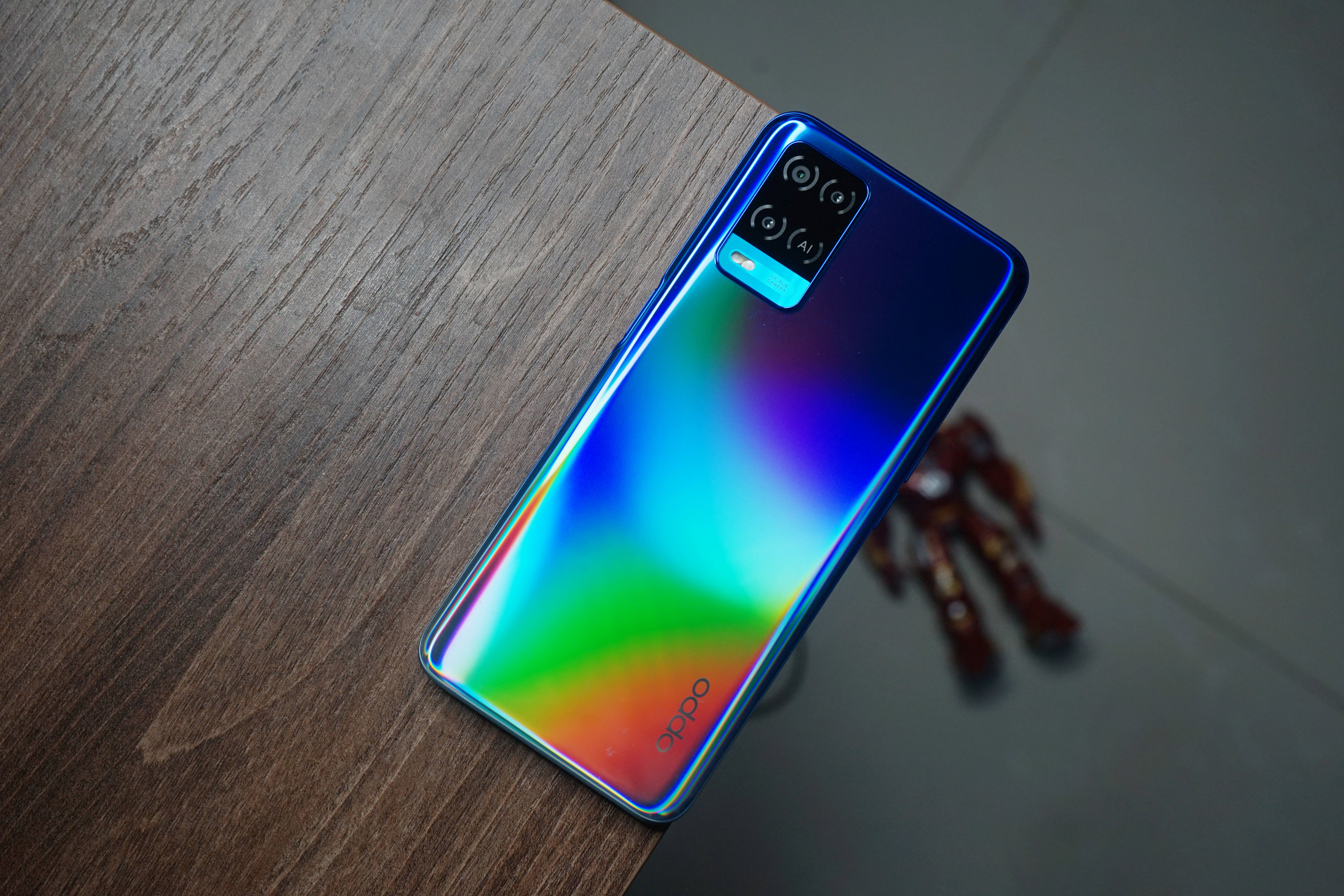 Iriserende Oppo Reno5 Z Muurpapier