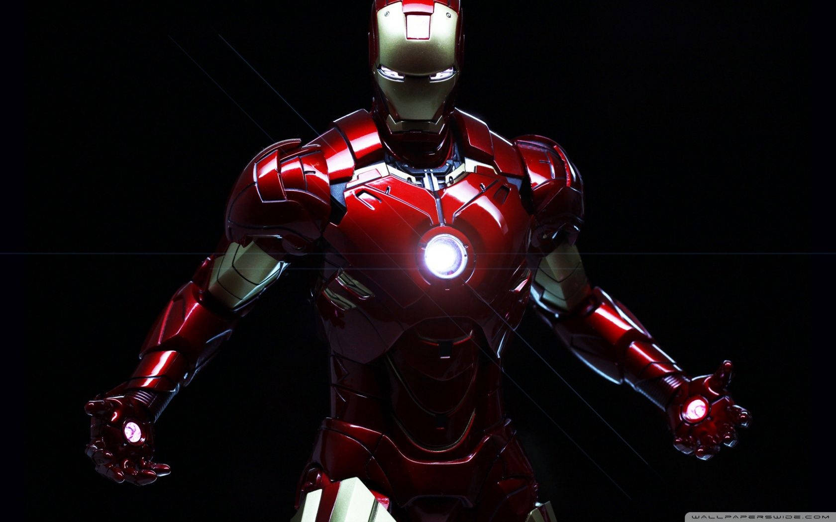 Iron Man Avengers agtergrond — Iron Man Muurpapier
