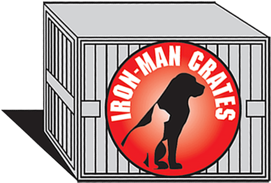 Iron Man Crates-logo Muurpapier
