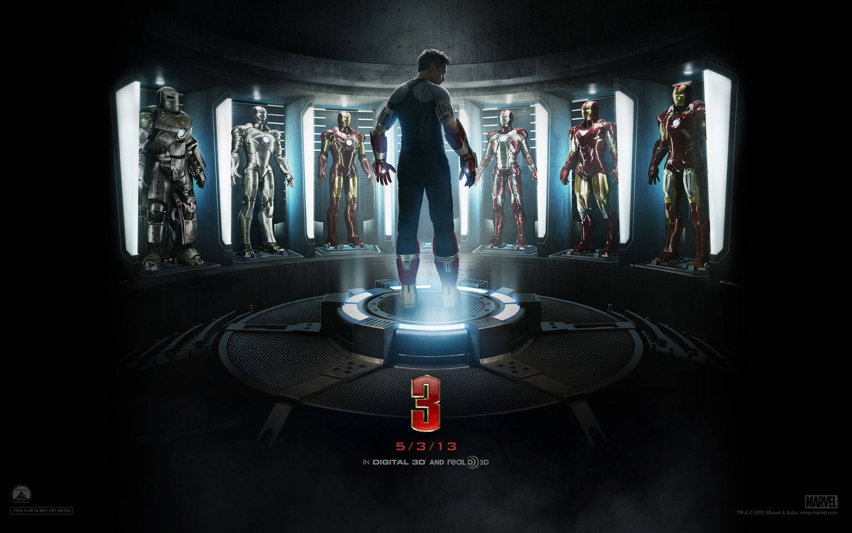 Iron Man pakversameling agtergrond — Iron Man Muurpapier