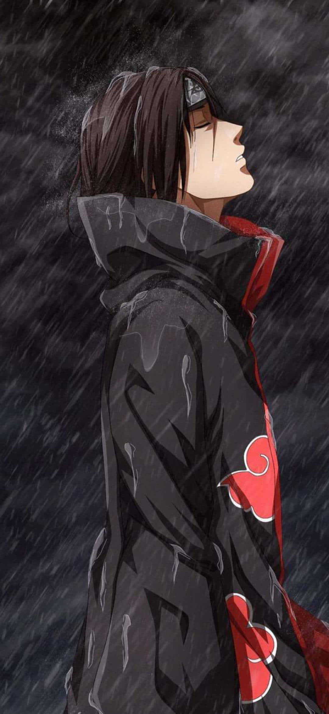 Itachi Depressief PFP Muurpapier