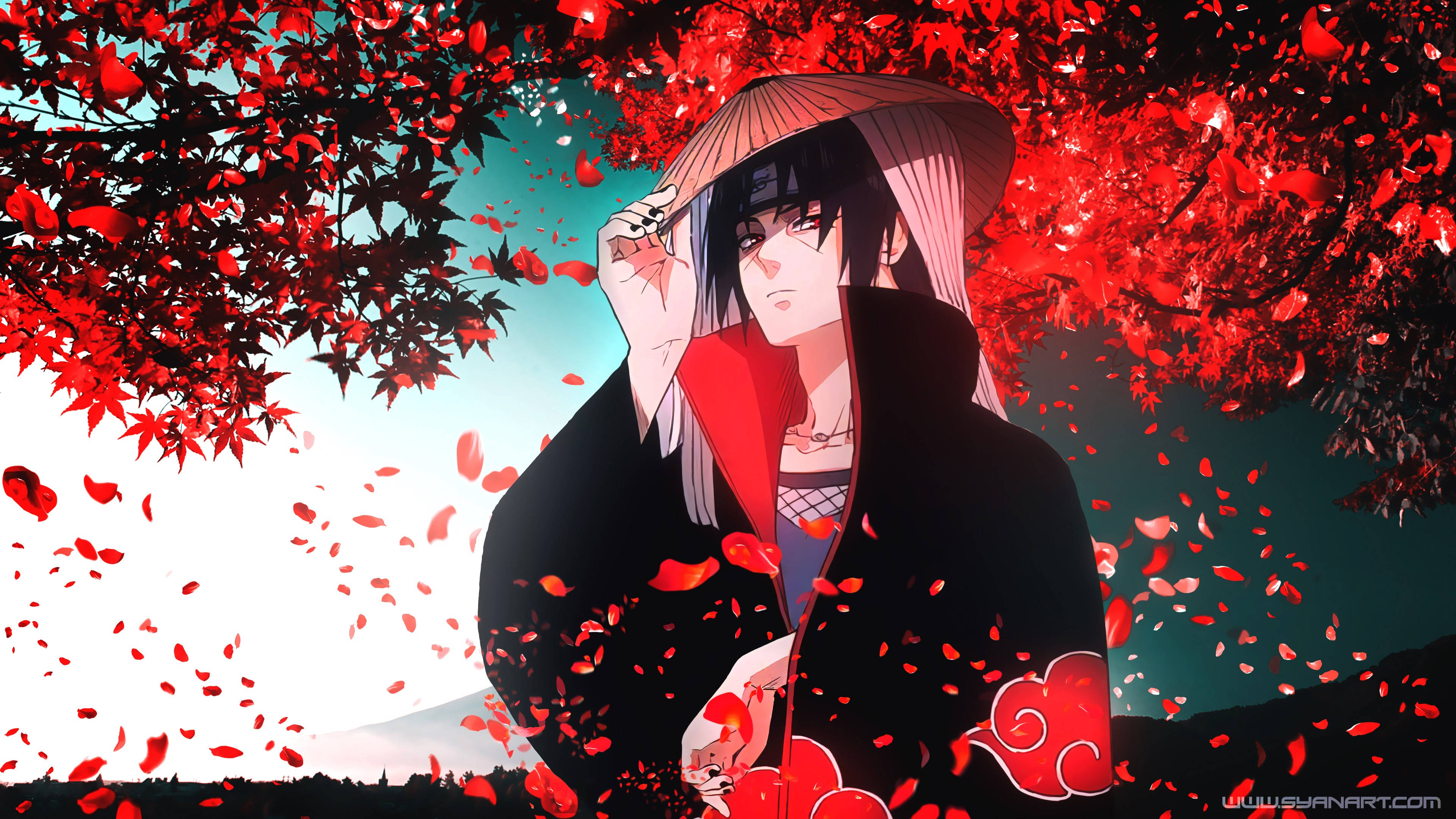 Itachi Kuns 4K Ultra HD Naruto Muurpapier
