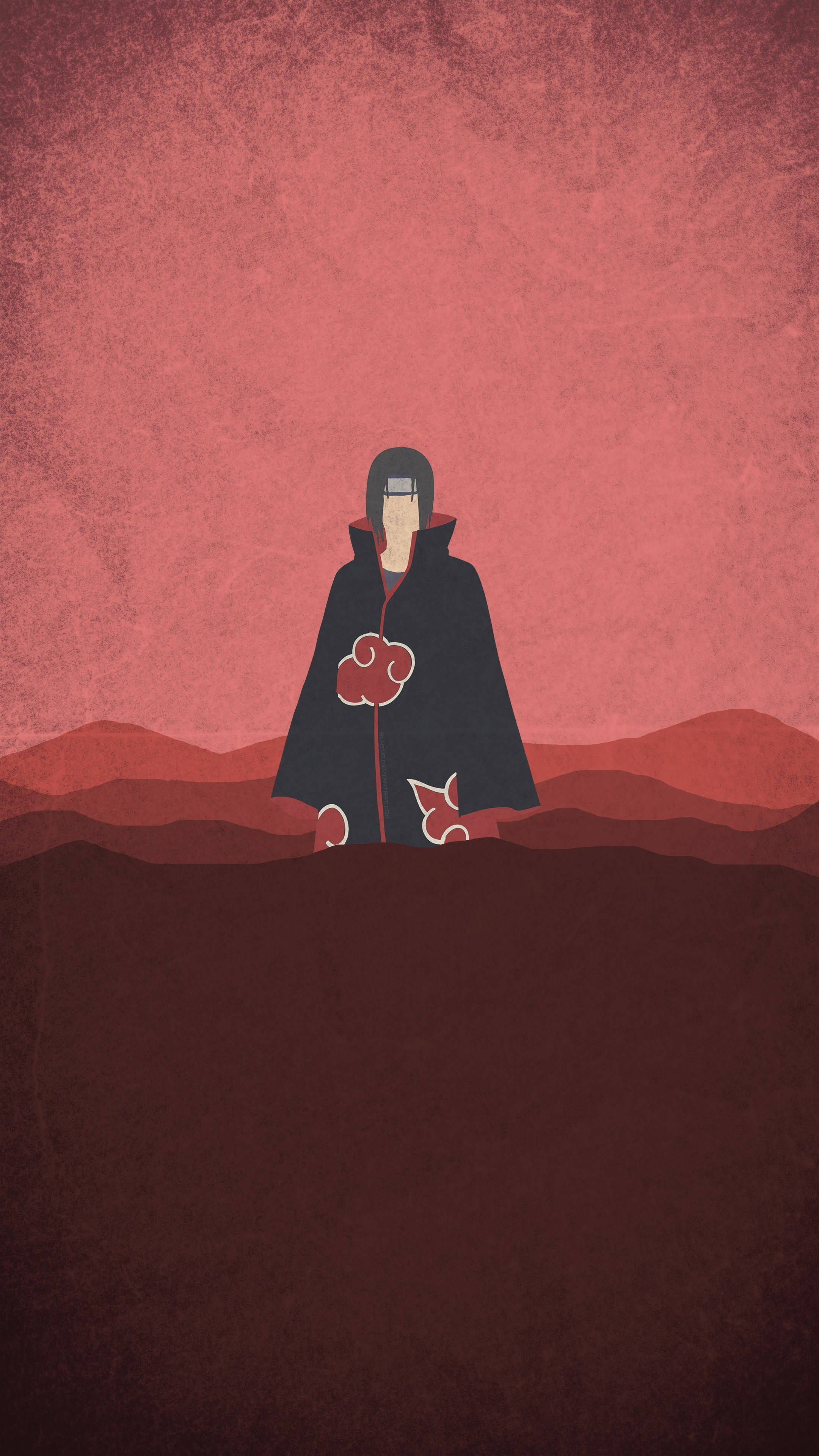 Itachi Naruto Foon Muurpapier