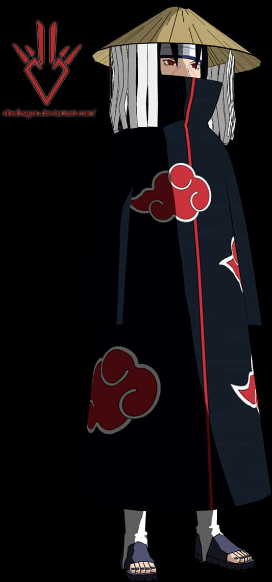 Itachi Uchiha Akatsuki-mantel Muurpapier