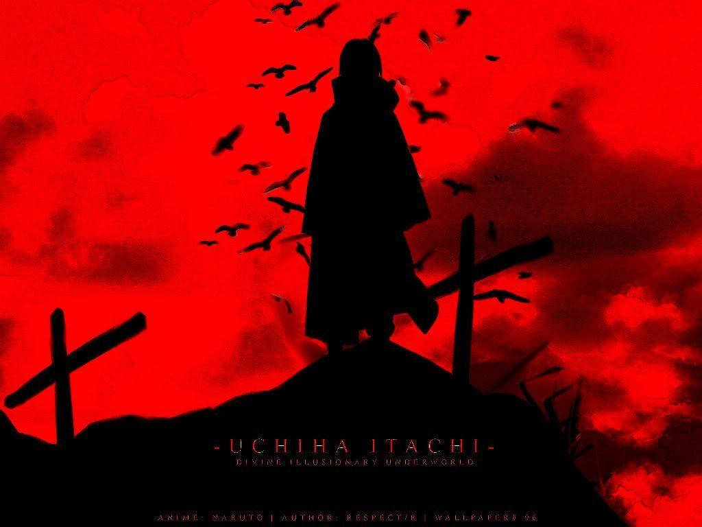 Itachi Uchiha (うちはイタチ, Uchiha Itachi) Muurpapier