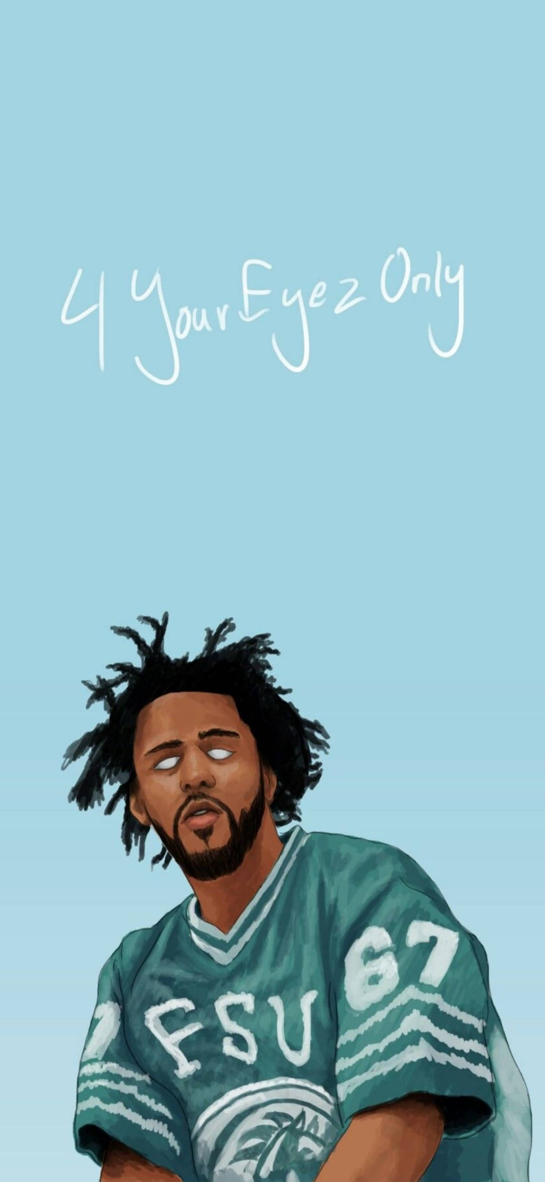 J Cole Digitale Kuns Muurpapier
