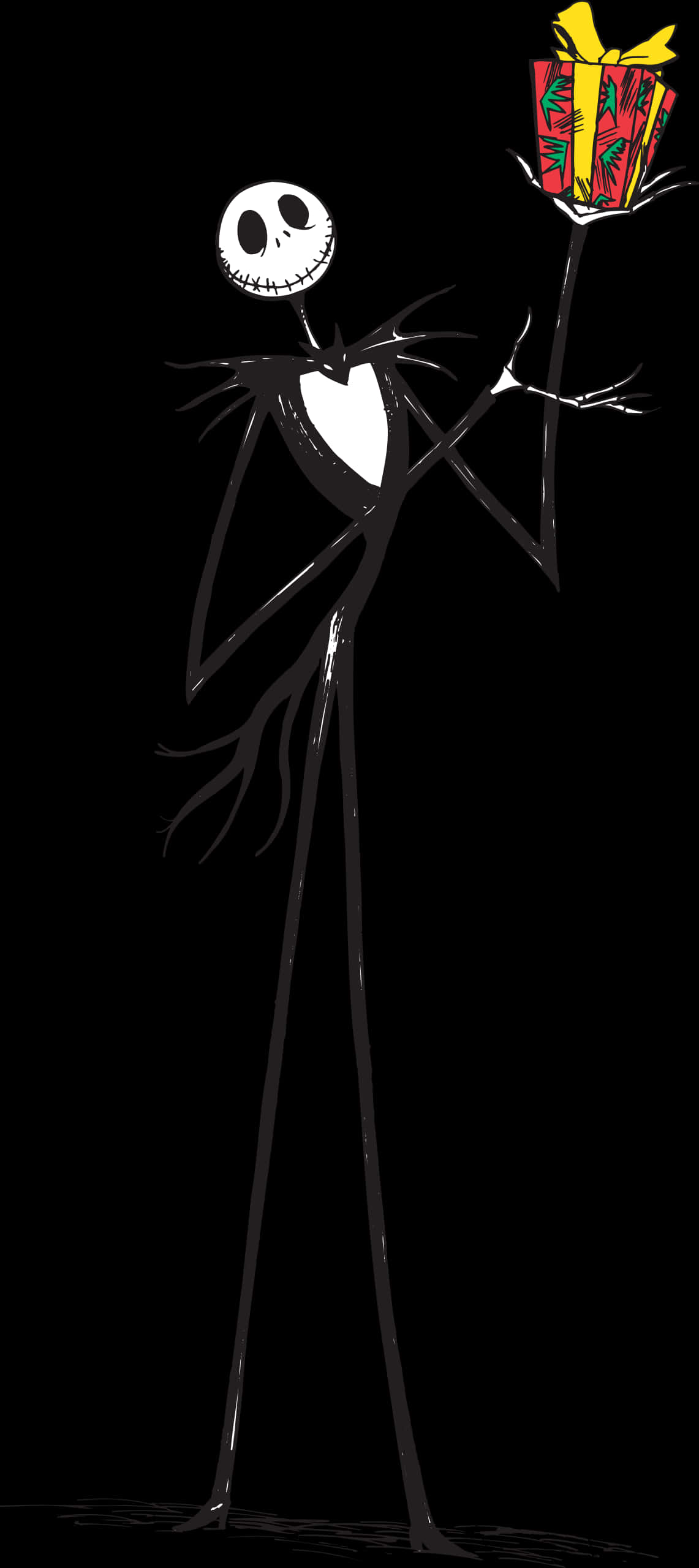 Jack Skellington Hou Geskenk Vashou Muurpapier