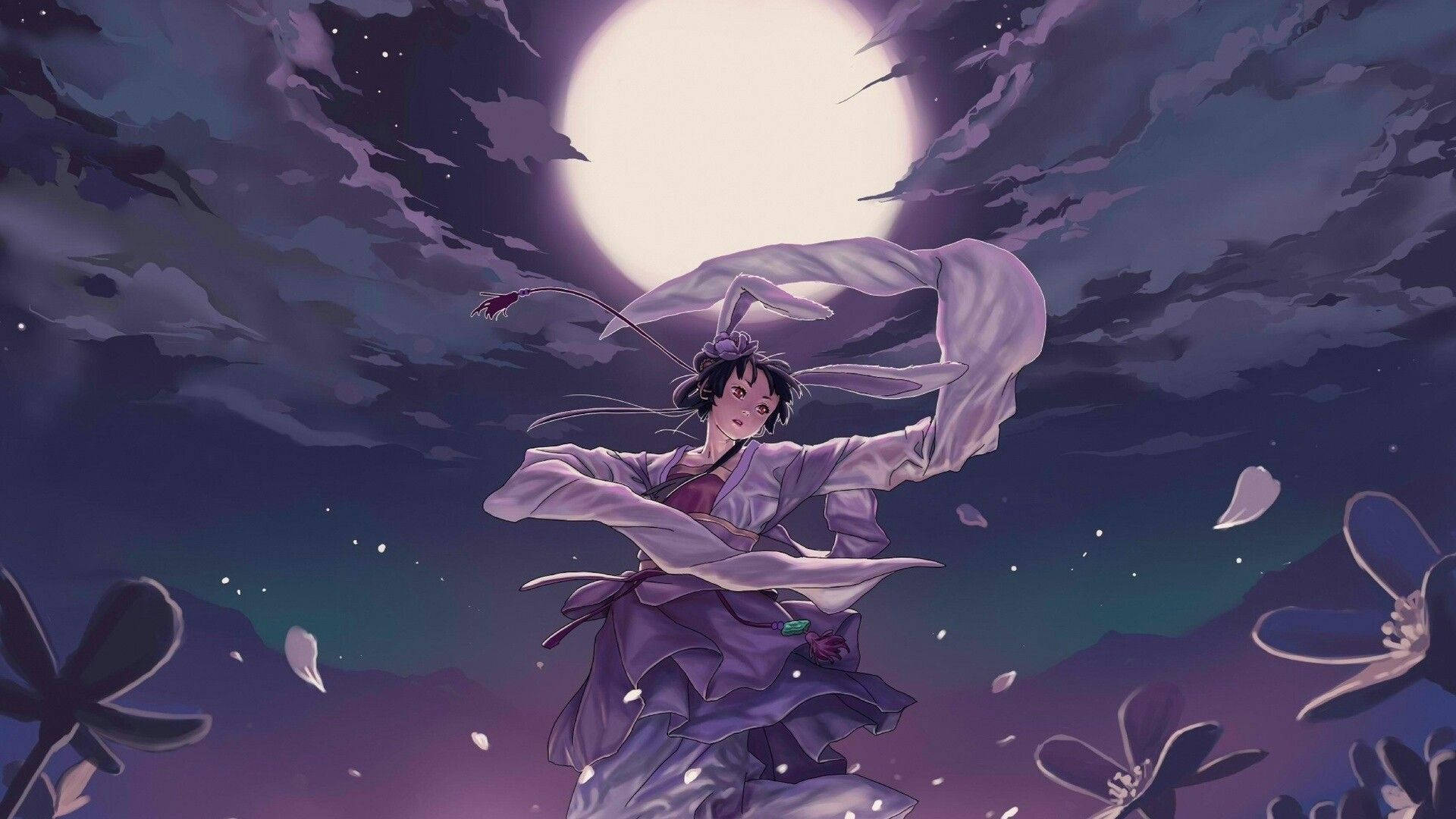 Japannese Anime Dans Muurpapier