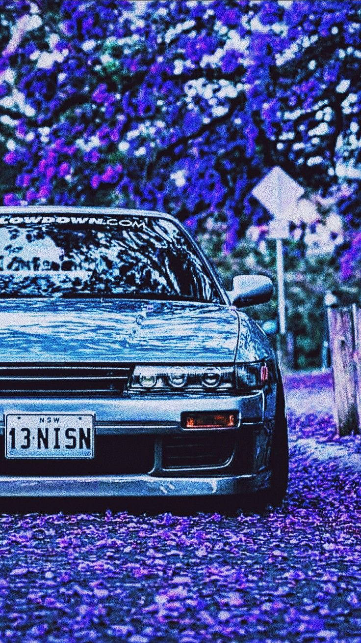 JDM-estetiek met Sakuras Muurpapier