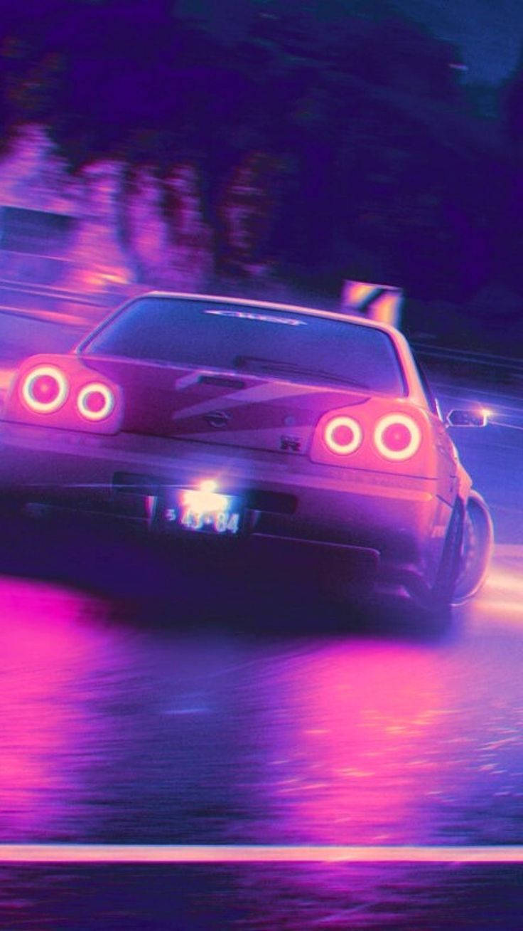 JDM Estetiese Skyline Muurpapier