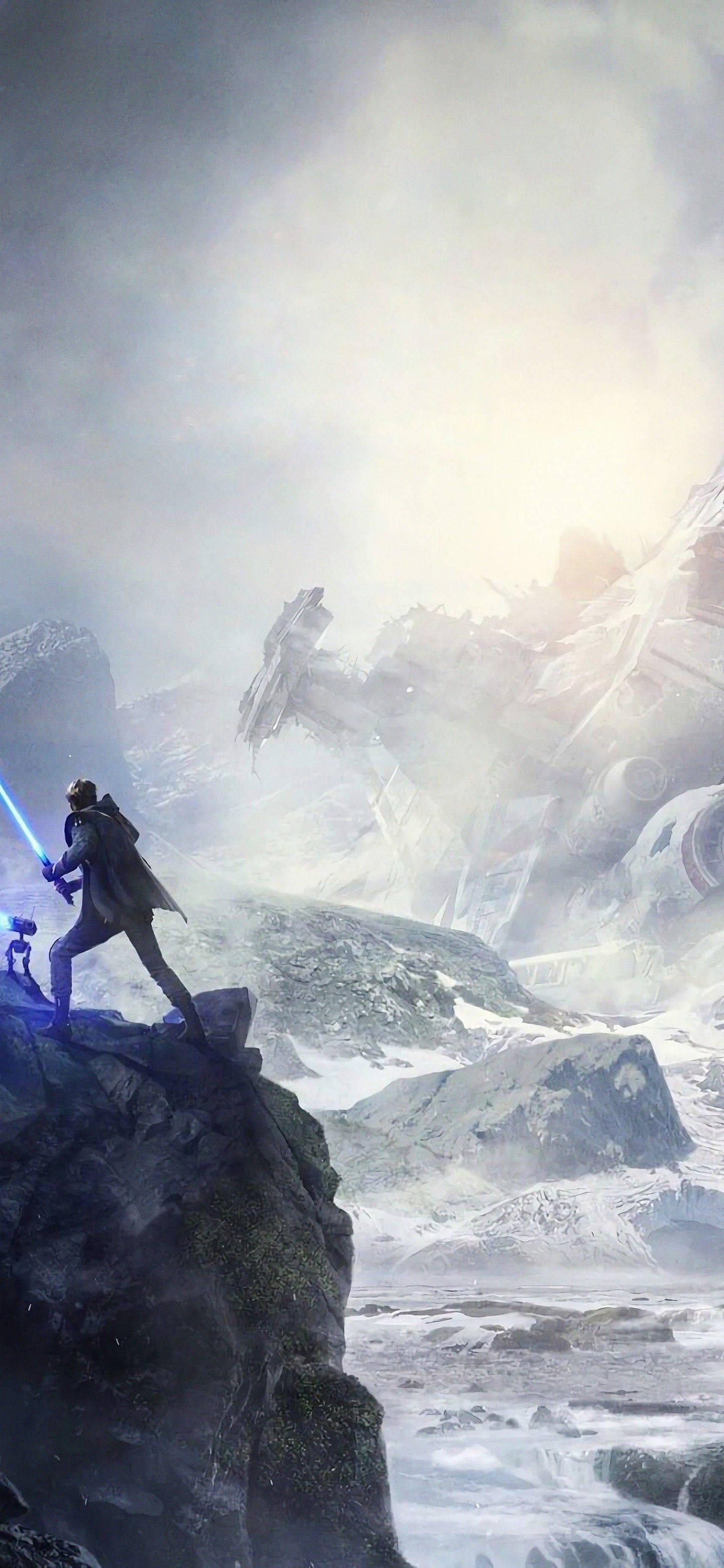 Jedi Fallen Order Star Wars 4K iPhone Muurpapier
