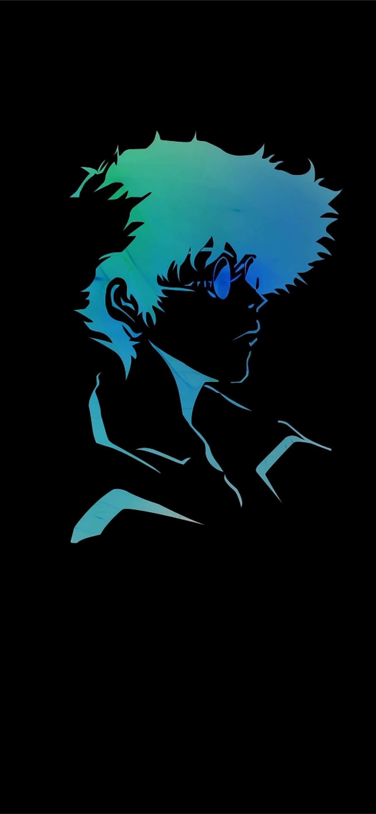 Jet Black, die Hart en Siel van Cowboy Bebop Muurpapier