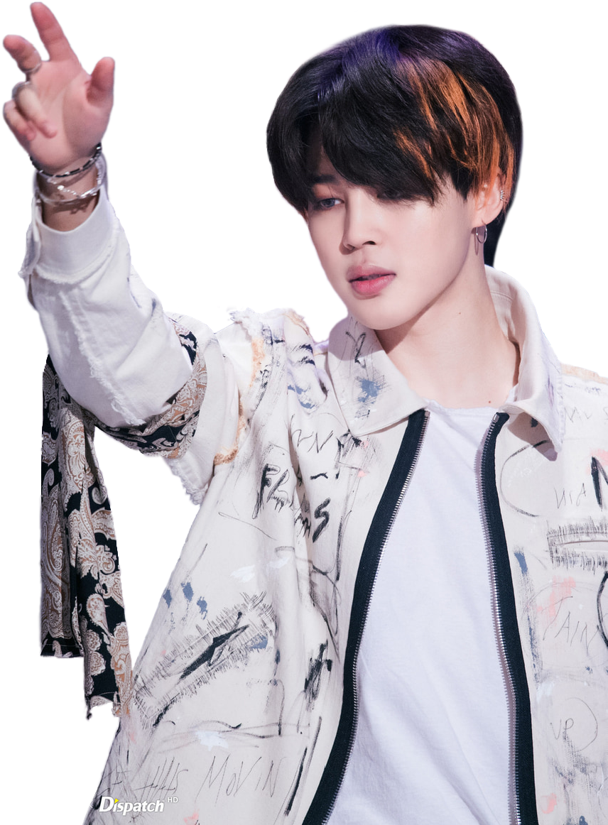 Jimin Vredesteken Posisie Muurpapier