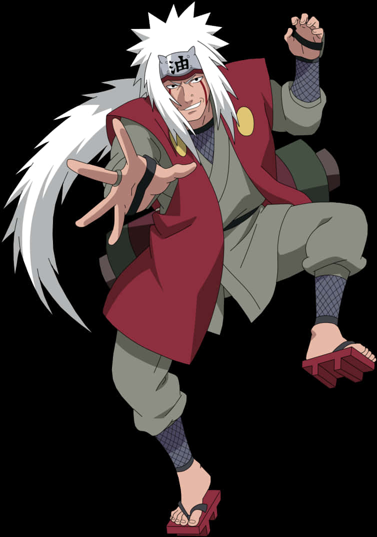 Jiraiya Naruto Anime Karakter — Oulik anime GIF Muurpapier