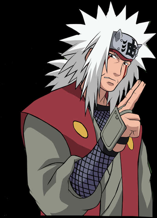 Jiraiya Naruto Anime Karakter Muurpapier