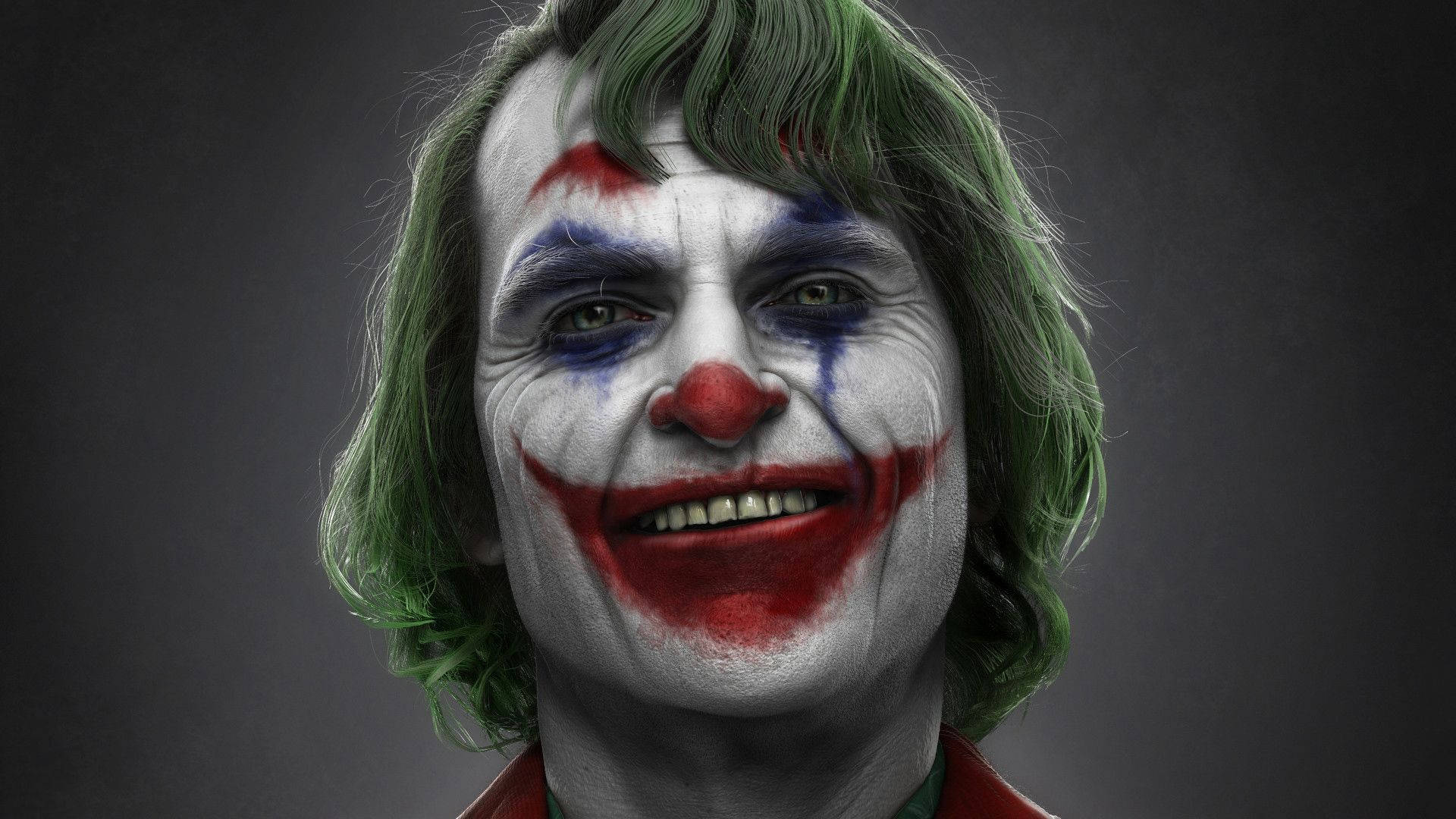 Joaquin Phoenix 2019 Joker-fliek Muurpapier