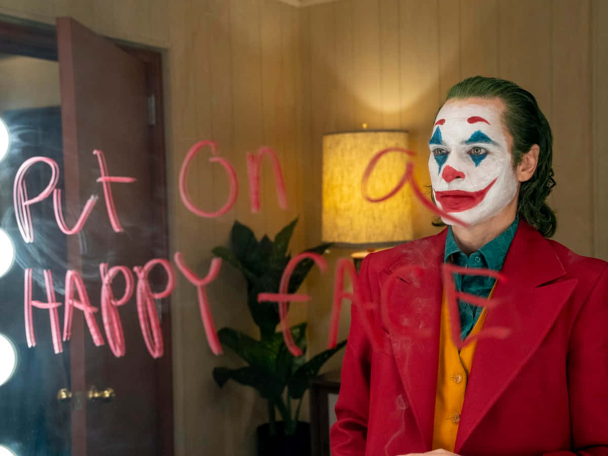 Joaquin Phoenix as DC se Joker Muurpapier