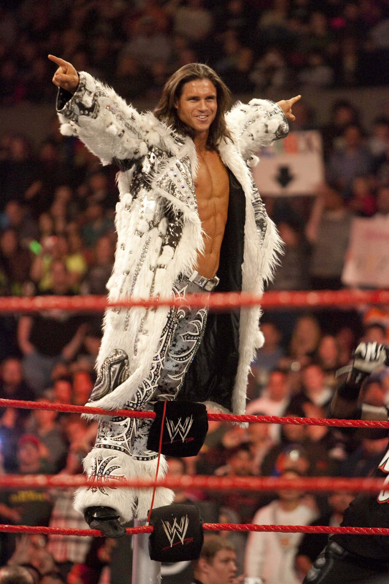 John Morrison stoeier WWE-ring Muurpapier