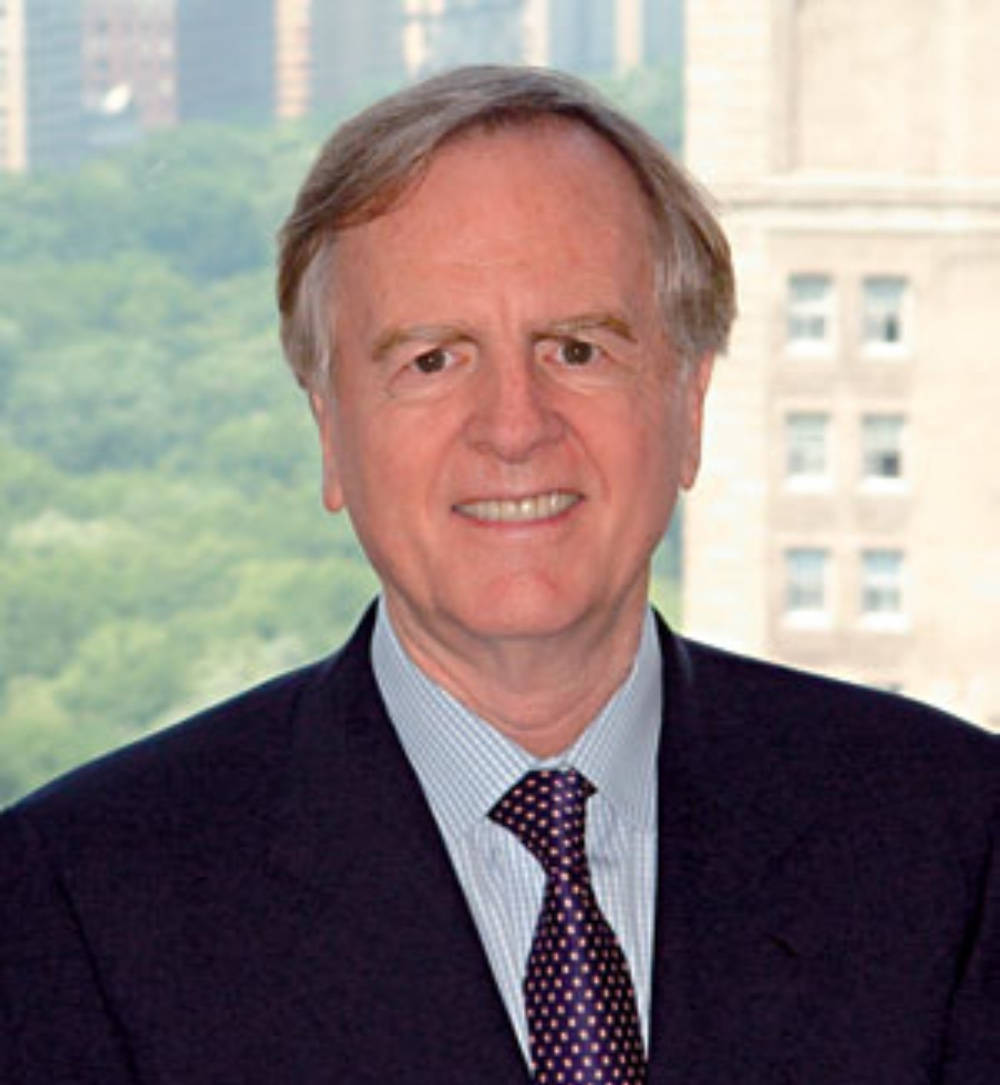 John Sculley Glimlag Op Kamera Muurpapier