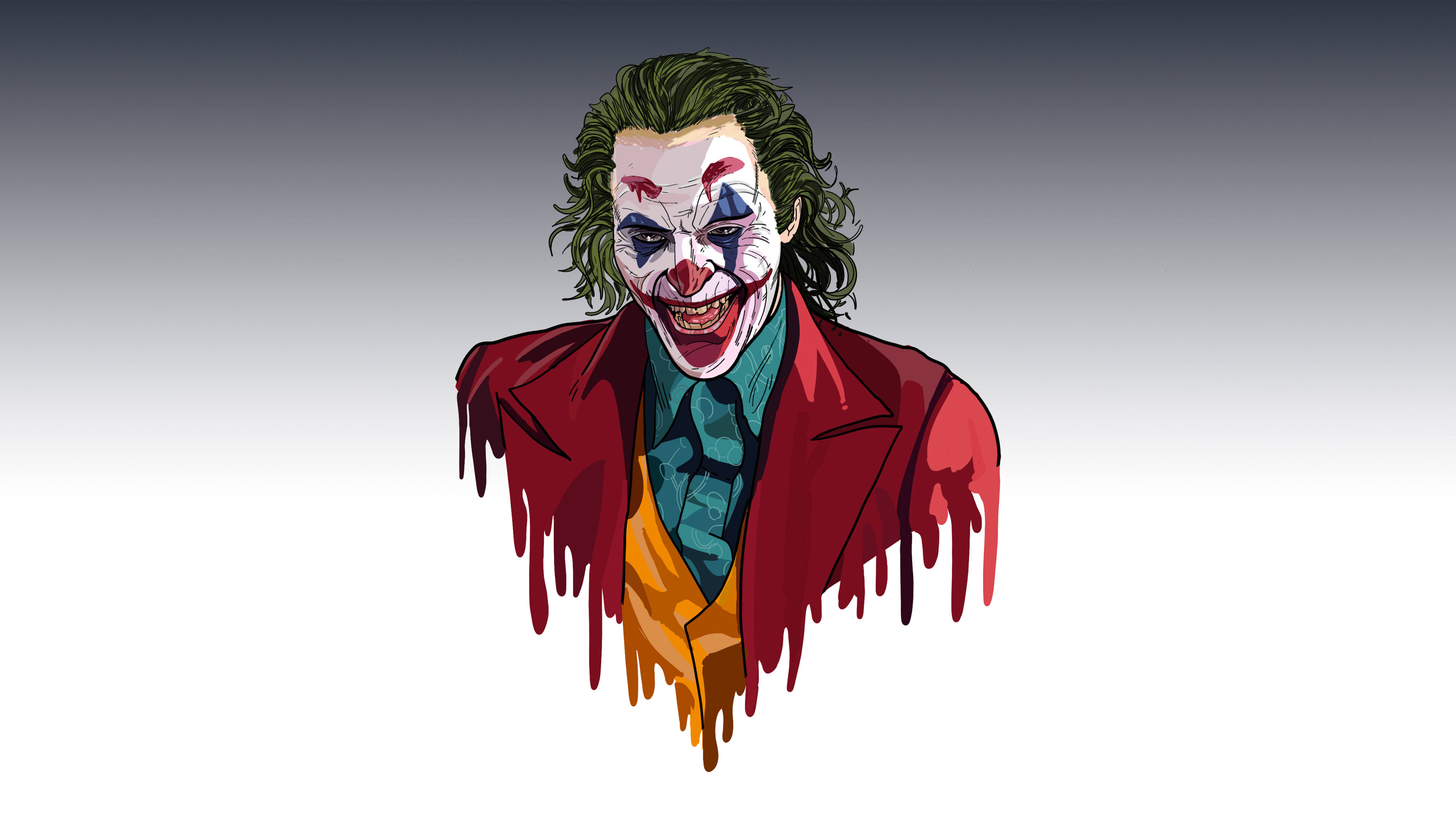 Joker 2019 Borsbeeld Skets Muurpapier