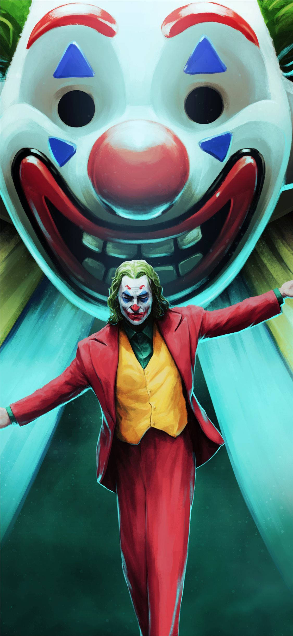 Joker 2019-fliekkuns Muurpapier