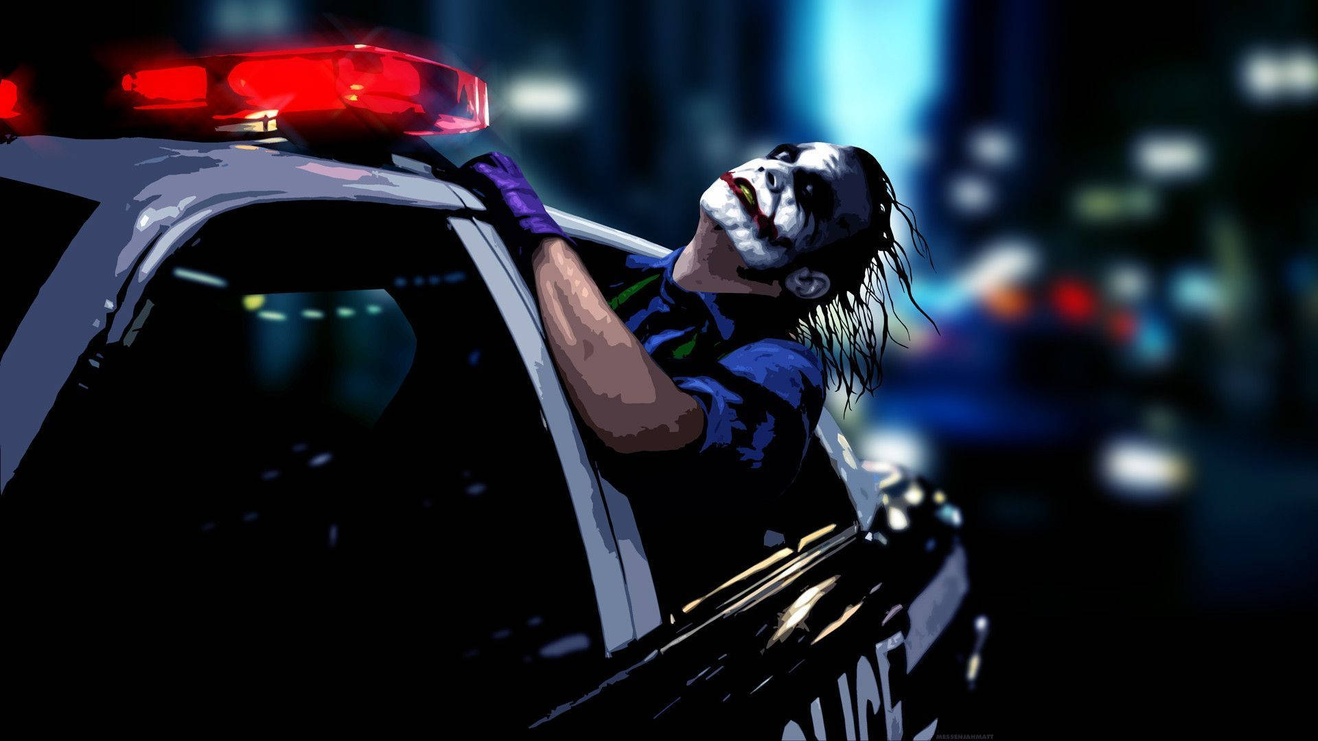Joker Dark Knight Agtergrond