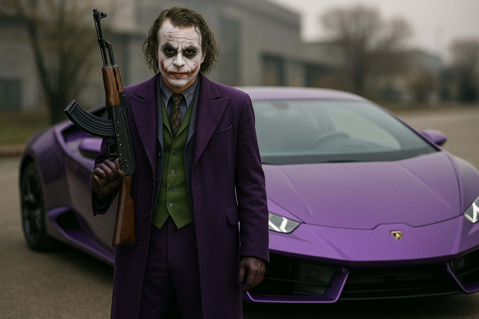 JOKER-DRIP Muurpapier