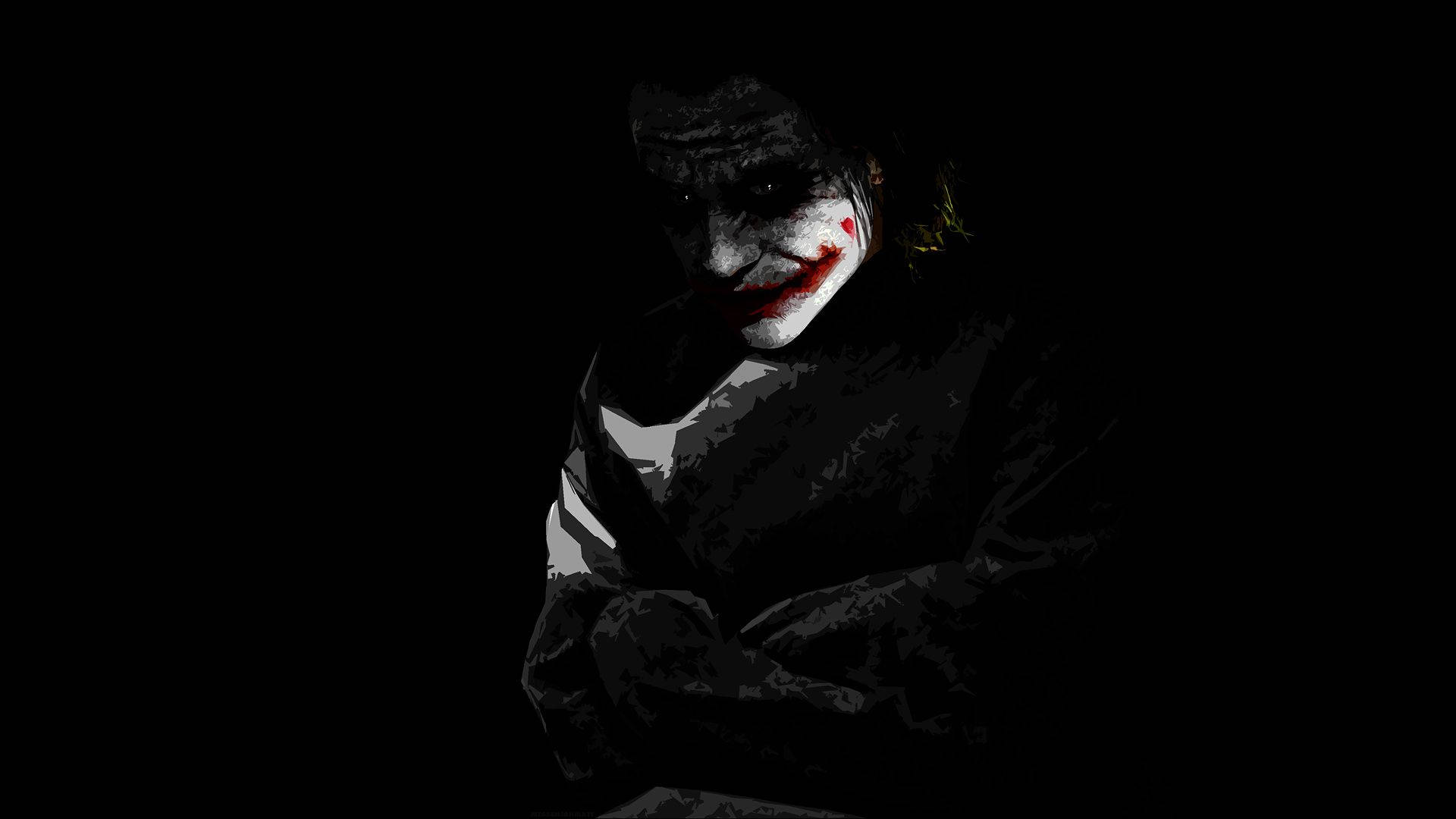 Joker In Dwangbuis Agtergrond