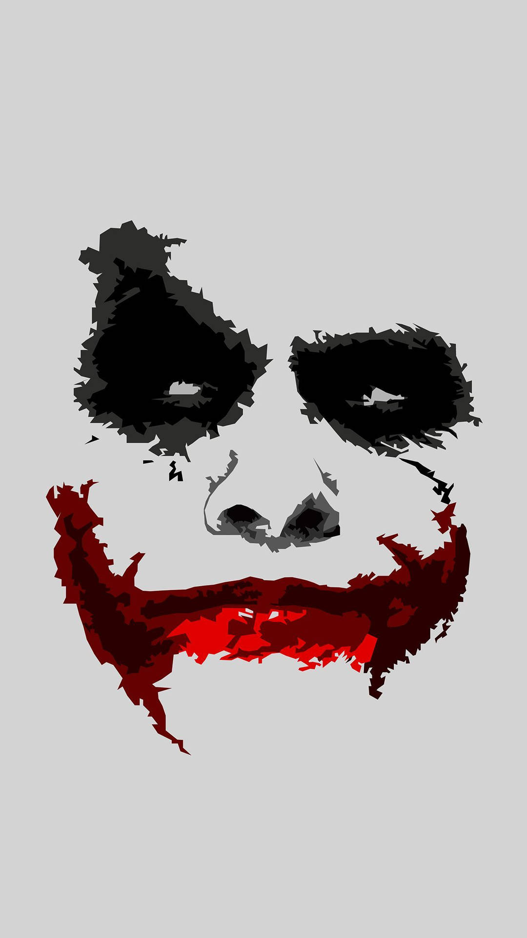 Joker se Gesigverf Agtergrond