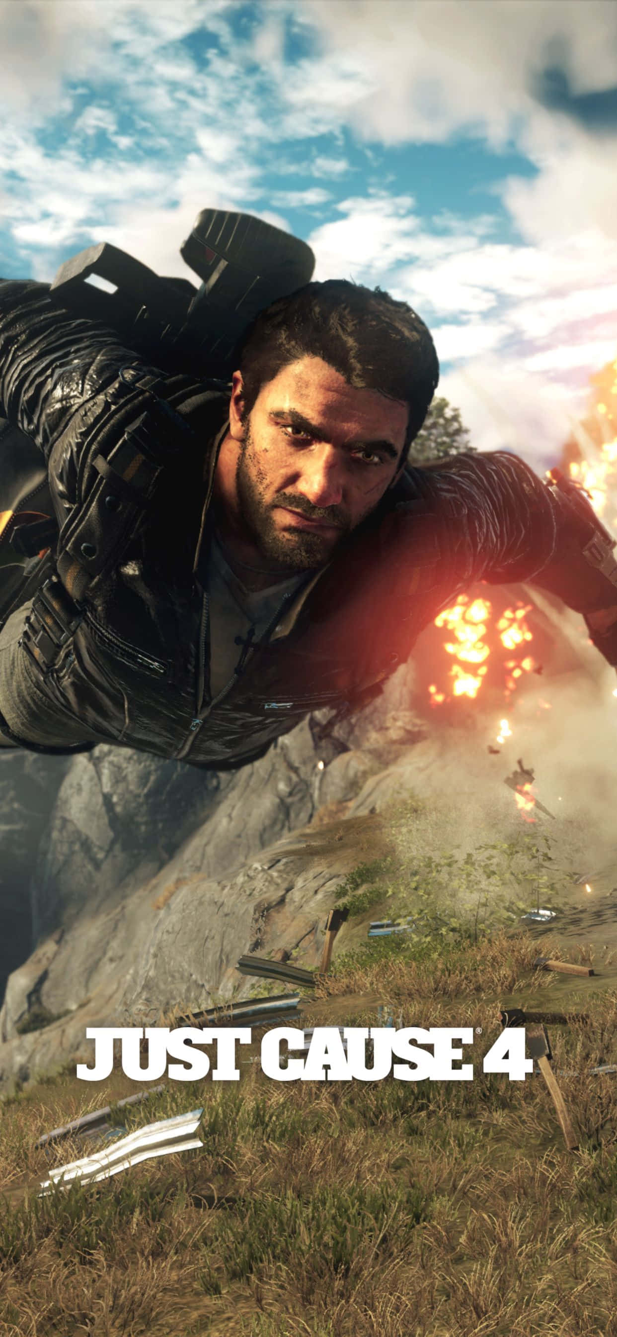 just cause 4 kiekie Muurpapier