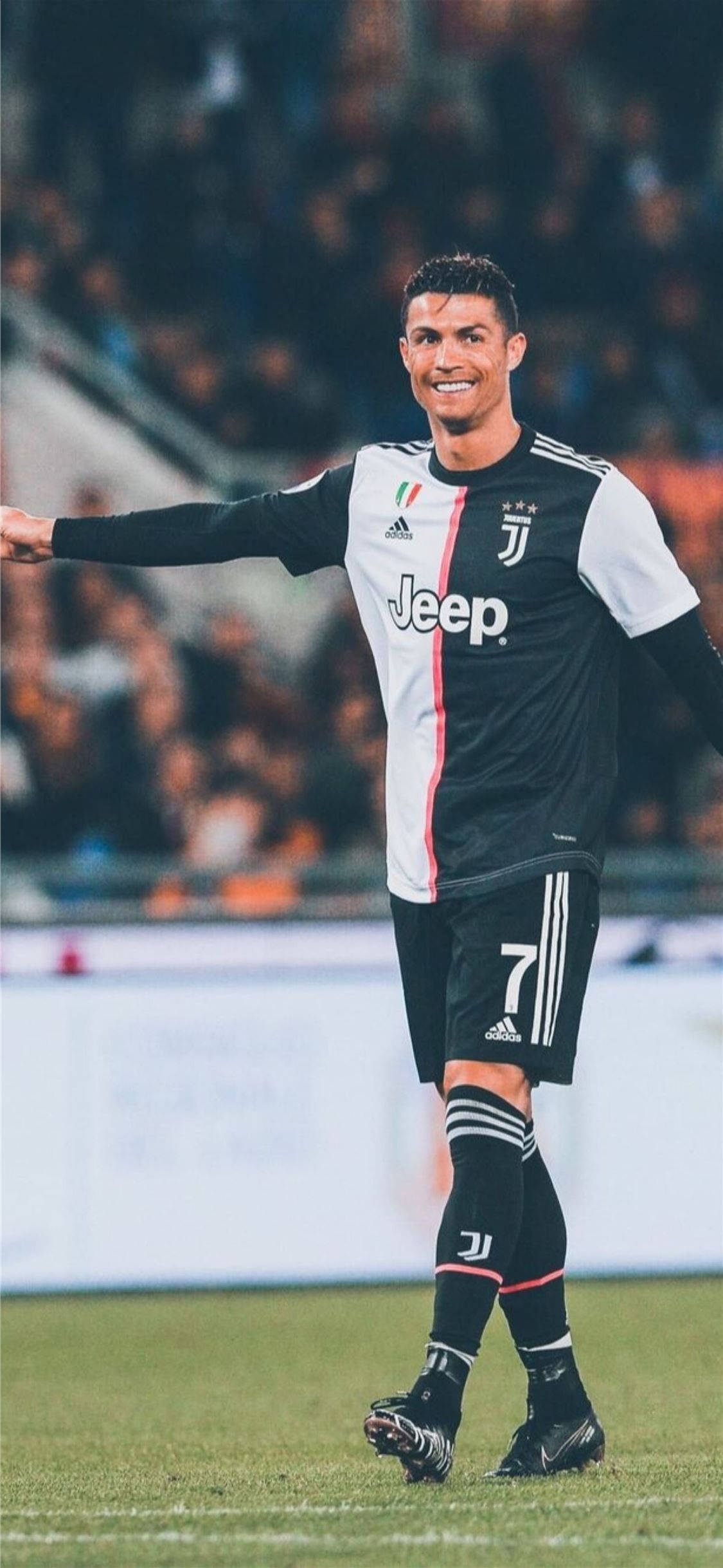 Juventus-span Cristiano Ronaldo iPhone Muurpapier